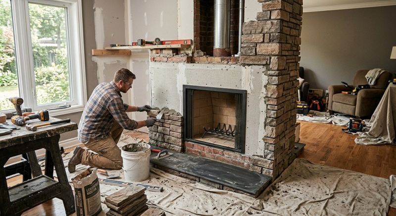 Fireplace Renovation Service in Conroe, TX